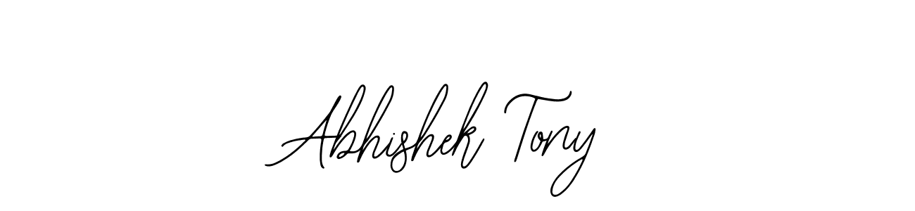 Make a beautiful signature design for name Abhishek Tony. With this signature (Bearetta-2O07w) style, you can create a handwritten signature for free. Abhishek Tony signature style 12 images and pictures png