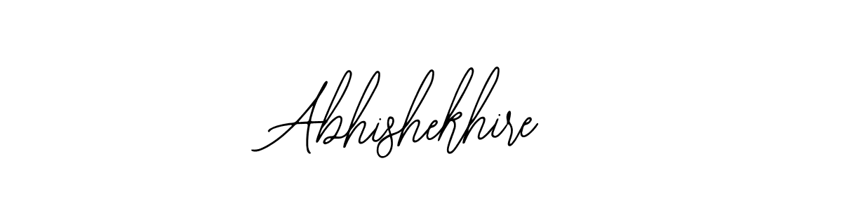 You should practise on your own different ways (Bearetta-2O07w) to write your name (Abhishekhire) in signature. don't let someone else do it for you. Abhishekhire signature style 12 images and pictures png