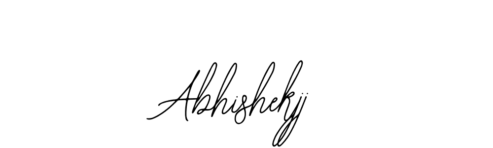Also we have Abhishekjj name is the best signature style. Create professional handwritten signature collection using Bearetta-2O07w autograph style. Abhishekjj signature style 12 images and pictures png