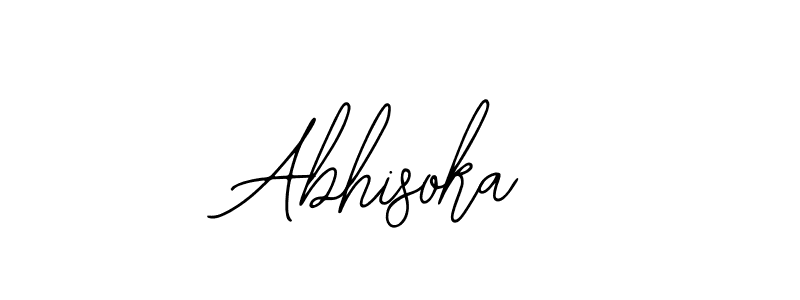 Make a beautiful signature design for name Abhisoka. With this signature (Bearetta-2O07w) style, you can create a handwritten signature for free. Abhisoka signature style 12 images and pictures png