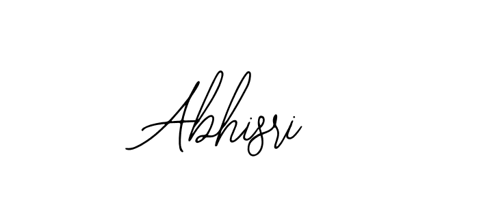 You should practise on your own different ways (Bearetta-2O07w) to write your name (Abhisri) in signature. don't let someone else do it for you. Abhisri signature style 12 images and pictures png