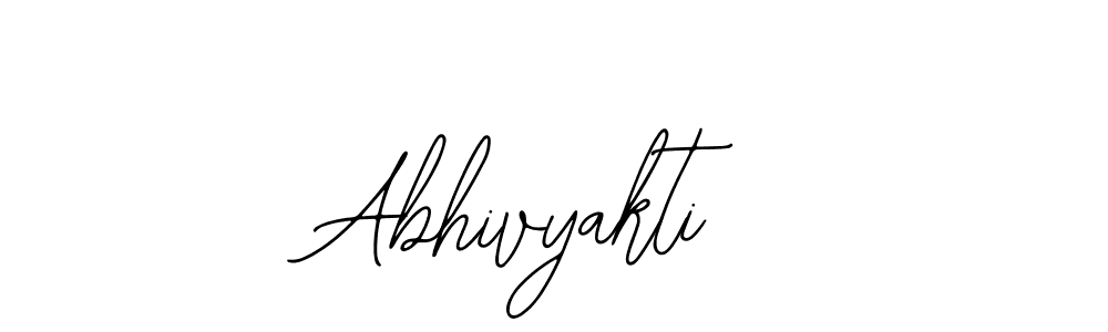 if you are searching for the best signature style for your name Abhivyakti. so please give up your signature search. here we have designed multiple signature styles  using Bearetta-2O07w. Abhivyakti signature style 12 images and pictures png