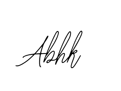 How to make Abhk signature? Bearetta-2O07w is a professional autograph style. Create handwritten signature for Abhk name. Abhk signature style 12 images and pictures png