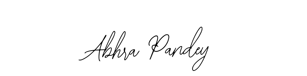 Abhra Pandey stylish signature style. Best Handwritten Sign (Bearetta-2O07w) for my name. Handwritten Signature Collection Ideas for my name Abhra Pandey. Abhra Pandey signature style 12 images and pictures png