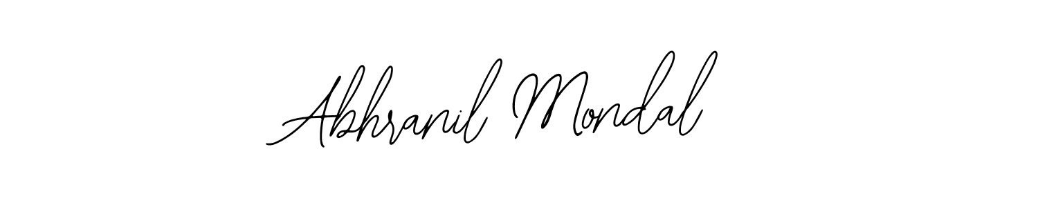 How to make Abhranil Mondal name signature. Use Bearetta-2O07w style for creating short signs online. This is the latest handwritten sign. Abhranil Mondal signature style 12 images and pictures png