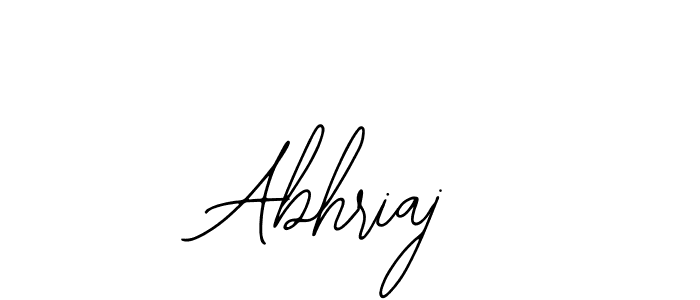 The best way (Bearetta-2O07w) to make a short signature is to pick only two or three words in your name. The name Abhriaj include a total of six letters. For converting this name. Abhriaj signature style 12 images and pictures png