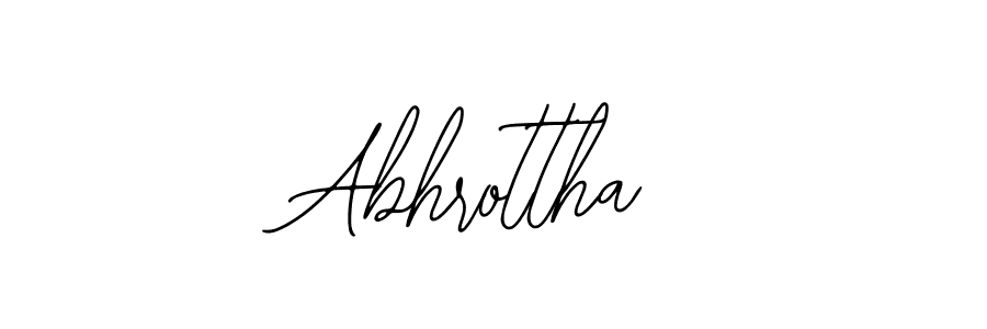 It looks lik you need a new signature style for name Abhrottha. Design unique handwritten (Bearetta-2O07w) signature with our free signature maker in just a few clicks. Abhrottha signature style 12 images and pictures png