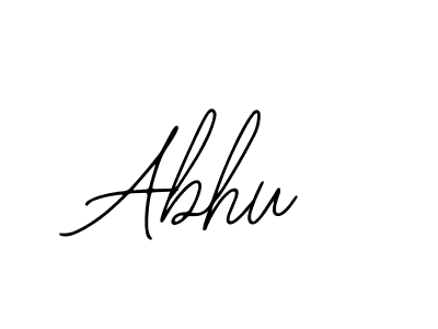 You should practise on your own different ways (Bearetta-2O07w) to write your name (Abhu) in signature. don't let someone else do it for you. Abhu signature style 12 images and pictures png