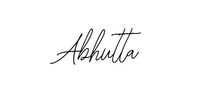Make a beautiful signature design for name Abhutta. Use this online signature maker to create a handwritten signature for free. Abhutta signature style 12 images and pictures png