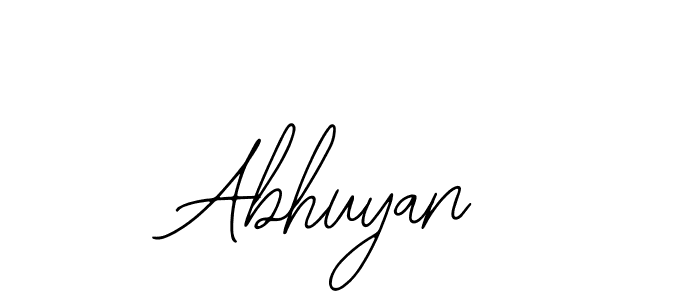 The best way (Bearetta-2O07w) to make a short signature is to pick only two or three words in your name. The name Abhuyan include a total of six letters. For converting this name. Abhuyan signature style 12 images and pictures png