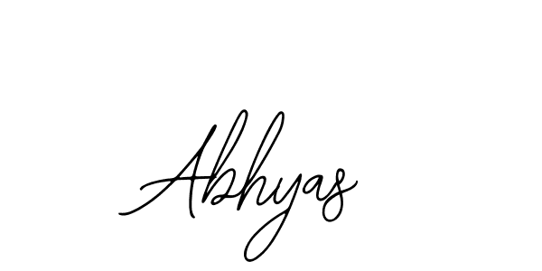 Abhyas stylish signature style. Best Handwritten Sign (Bearetta-2O07w) for my name. Handwritten Signature Collection Ideas for my name Abhyas. Abhyas signature style 12 images and pictures png