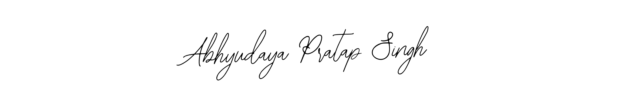 Also we have Abhyudaya Pratap Singh name is the best signature style. Create professional handwritten signature collection using Bearetta-2O07w autograph style. Abhyudaya Pratap Singh signature style 12 images and pictures png