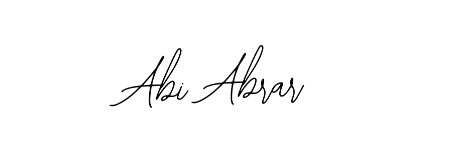 You can use this online signature creator to create a handwritten signature for the name Abi Abrar. This is the best online autograph maker. Abi Abrar signature style 12 images and pictures png