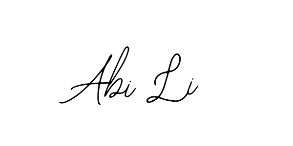 Make a beautiful signature design for name Abi Li. With this signature (Bearetta-2O07w) style, you can create a handwritten signature for free. Abi Li signature style 12 images and pictures png
