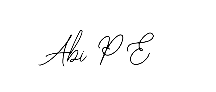 How to make Abi P E signature? Bearetta-2O07w is a professional autograph style. Create handwritten signature for Abi P E name. Abi P E signature style 12 images and pictures png