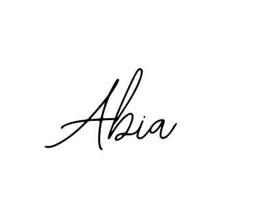 Use a signature maker to create a handwritten signature online. With this signature software, you can design (Bearetta-2O07w) your own signature for name Abia. Abia signature style 12 images and pictures png