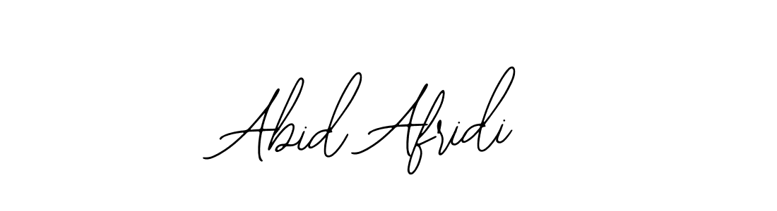 You should practise on your own different ways (Bearetta-2O07w) to write your name (Abid Afridi) in signature. don't let someone else do it for you. Abid Afridi signature style 12 images and pictures png