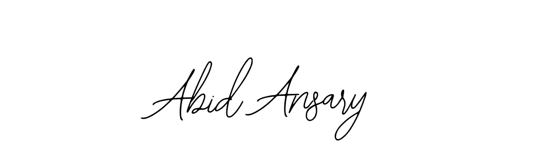 Design your own signature with our free online signature maker. With this signature software, you can create a handwritten (Bearetta-2O07w) signature for name Abid Ansary. Abid Ansary signature style 12 images and pictures png