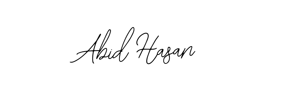 Make a beautiful signature design for name Abid Hasan. With this signature (Bearetta-2O07w) style, you can create a handwritten signature for free. Abid Hasan signature style 12 images and pictures png