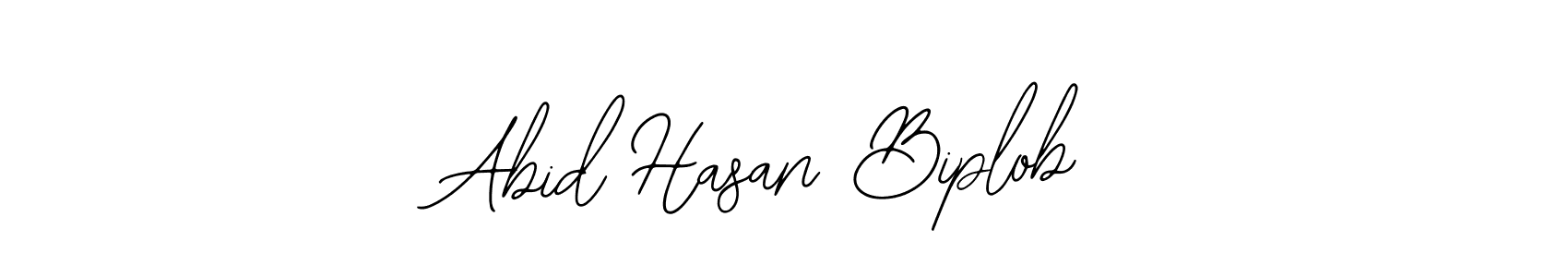 Design your own signature with our free online signature maker. With this signature software, you can create a handwritten (Bearetta-2O07w) signature for name Abid Hasan Biplob. Abid Hasan Biplob signature style 12 images and pictures png