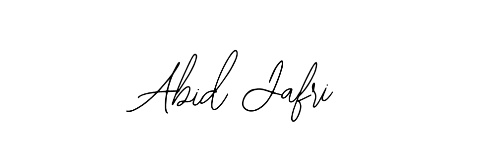 You should practise on your own different ways (Bearetta-2O07w) to write your name (Abid Jafri) in signature. don't let someone else do it for you. Abid Jafri signature style 12 images and pictures png