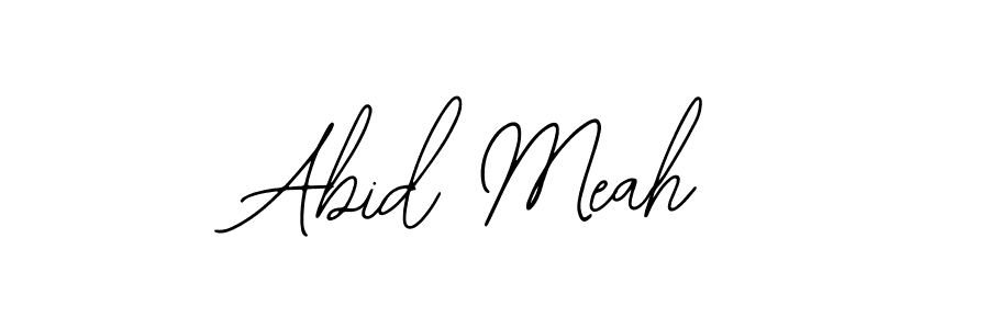 Once you've used our free online signature maker to create your best signature Bearetta-2O07w style, it's time to enjoy all of the benefits that Abid Meah name signing documents. Abid Meah signature style 12 images and pictures png