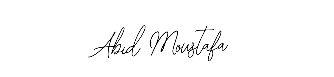 Make a beautiful signature design for name Abid Moustafa. Use this online signature maker to create a handwritten signature for free. Abid Moustafa signature style 12 images and pictures png