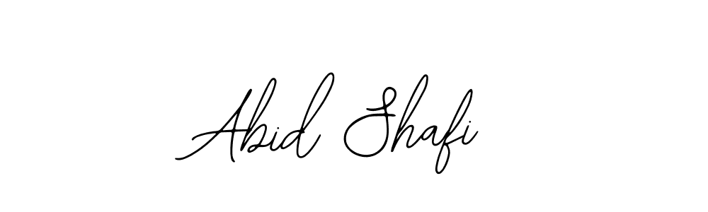 How to make Abid Shafi name signature. Use Bearetta-2O07w style for creating short signs online. This is the latest handwritten sign. Abid Shafi signature style 12 images and pictures png