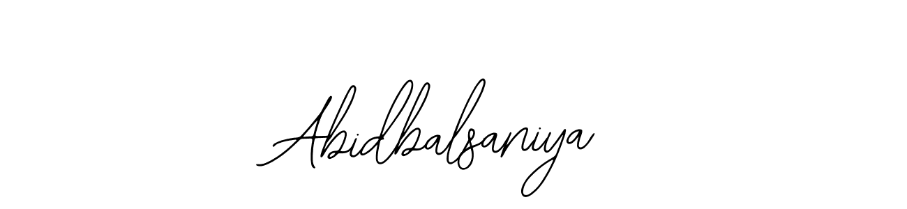 Abidbalsaniya stylish signature style. Best Handwritten Sign (Bearetta-2O07w) for my name. Handwritten Signature Collection Ideas for my name Abidbalsaniya. Abidbalsaniya signature style 12 images and pictures png