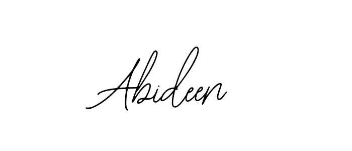 How to Draw Abideen signature style? Bearetta-2O07w is a latest design signature styles for name Abideen. Abideen signature style 12 images and pictures png