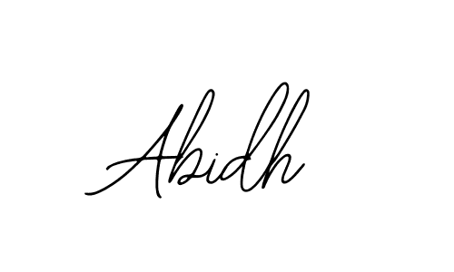 How to make Abidh signature? Bearetta-2O07w is a professional autograph style. Create handwritten signature for Abidh name. Abidh signature style 12 images and pictures png