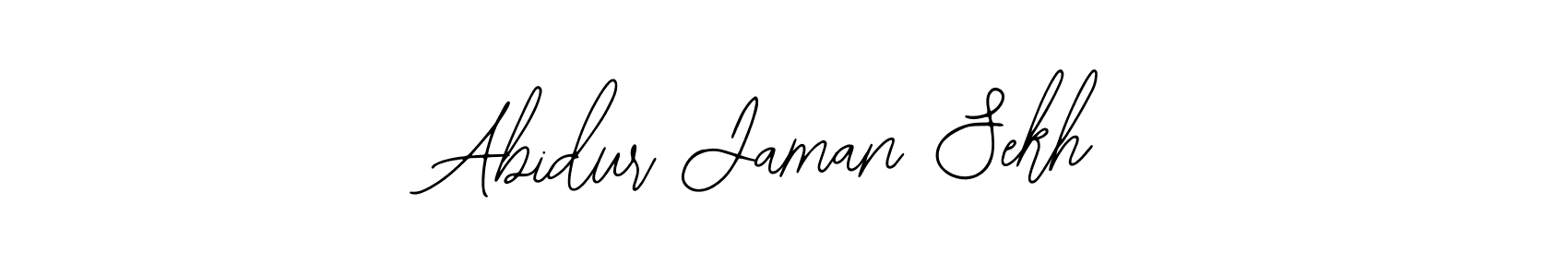 You should practise on your own different ways (Bearetta-2O07w) to write your name (Abidur Jaman Sekh) in signature. don't let someone else do it for you. Abidur Jaman Sekh signature style 12 images and pictures png