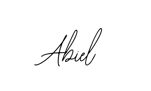 You should practise on your own different ways (Bearetta-2O07w) to write your name (Abiel) in signature. don't let someone else do it for you. Abiel signature style 12 images and pictures png