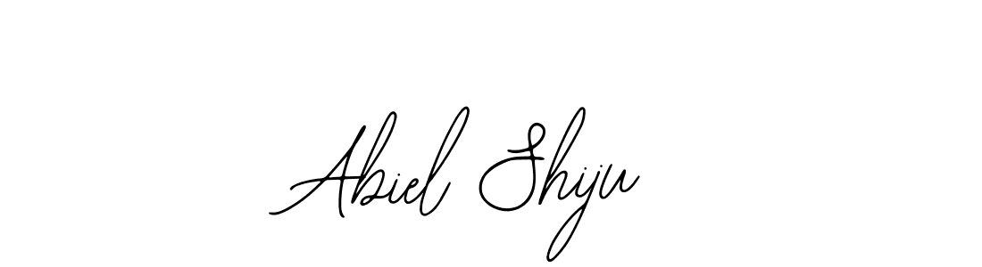 Make a beautiful signature design for name Abiel Shiju. With this signature (Bearetta-2O07w) style, you can create a handwritten signature for free. Abiel Shiju signature style 12 images and pictures png