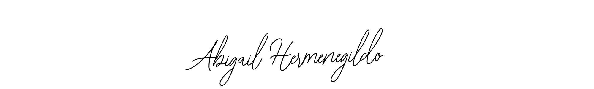 How to make Abigail Hermenegildo name signature. Use Bearetta-2O07w style for creating short signs online. This is the latest handwritten sign. Abigail Hermenegildo signature style 12 images and pictures png