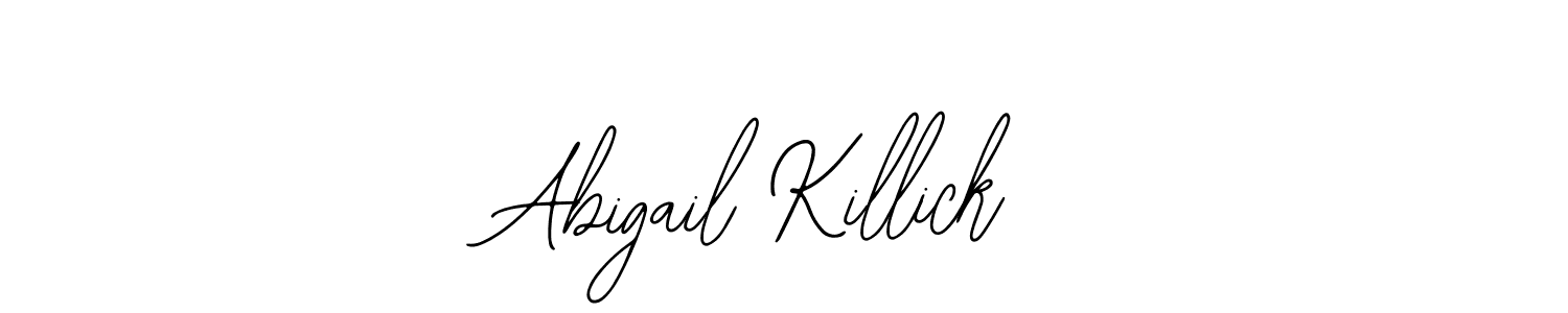 Bearetta-2O07w is a professional signature style that is perfect for those who want to add a touch of class to their signature. It is also a great choice for those who want to make their signature more unique. Get Abigail Killick name to fancy signature for free. Abigail Killick signature style 12 images and pictures png