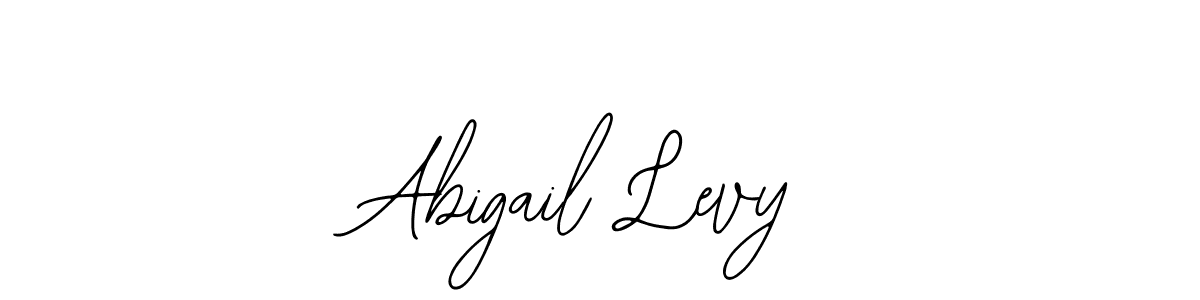 How to make Abigail Levy name signature. Use Bearetta-2O07w style for creating short signs online. This is the latest handwritten sign. Abigail Levy signature style 12 images and pictures png