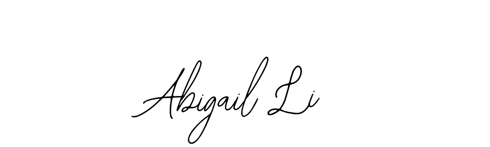 How to make Abigail Li signature? Bearetta-2O07w is a professional autograph style. Create handwritten signature for Abigail Li name. Abigail Li signature style 12 images and pictures png
