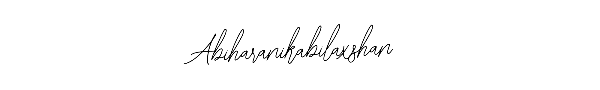 if you are searching for the best signature style for your name Abiharanikabilaxshan. so please give up your signature search. here we have designed multiple signature styles  using Bearetta-2O07w. Abiharanikabilaxshan signature style 12 images and pictures png