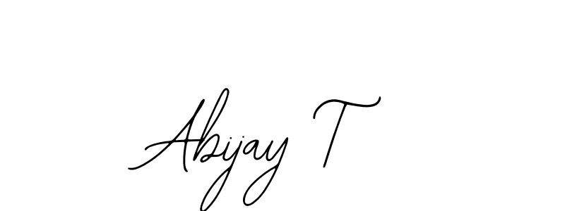 It looks lik you need a new signature style for name Abijay T. Design unique handwritten (Bearetta-2O07w) signature with our free signature maker in just a few clicks. Abijay T signature style 12 images and pictures png