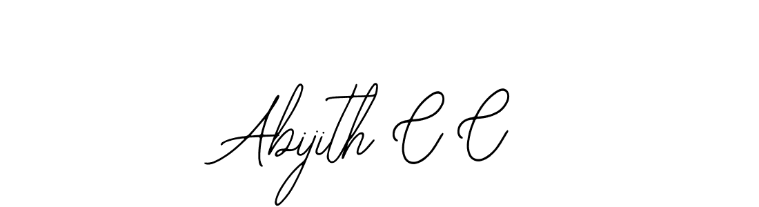 You should practise on your own different ways (Bearetta-2O07w) to write your name (Abijith C C) in signature. don't let someone else do it for you. Abijith C C signature style 12 images and pictures png