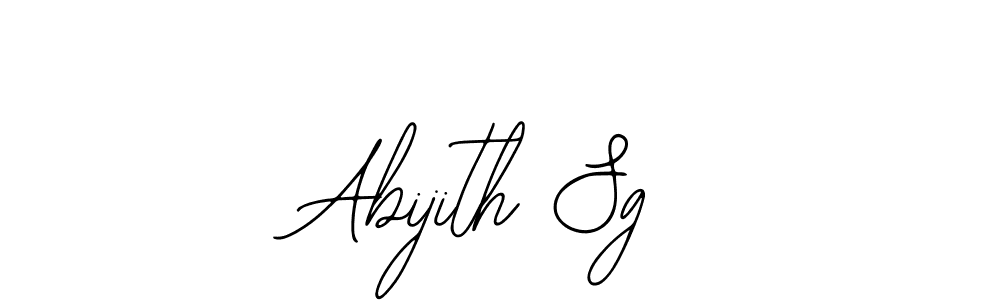 Create a beautiful signature design for name Abijith Sg. With this signature (Bearetta-2O07w) fonts, you can make a handwritten signature for free. Abijith Sg signature style 12 images and pictures png