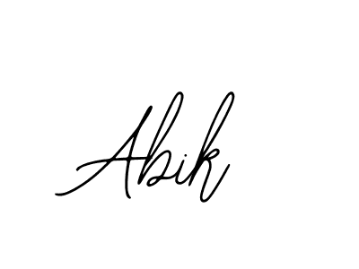 Also we have Abik name is the best signature style. Create professional handwritten signature collection using Bearetta-2O07w autograph style. Abik signature style 12 images and pictures png