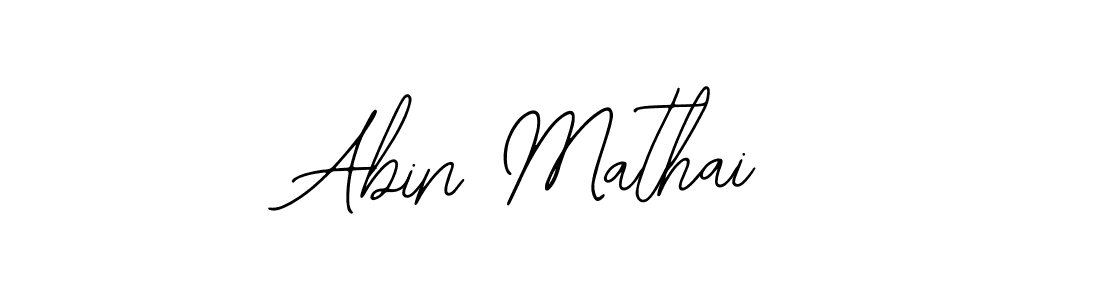 Design your own signature with our free online signature maker. With this signature software, you can create a handwritten (Bearetta-2O07w) signature for name Abin Mathai. Abin Mathai signature style 12 images and pictures png