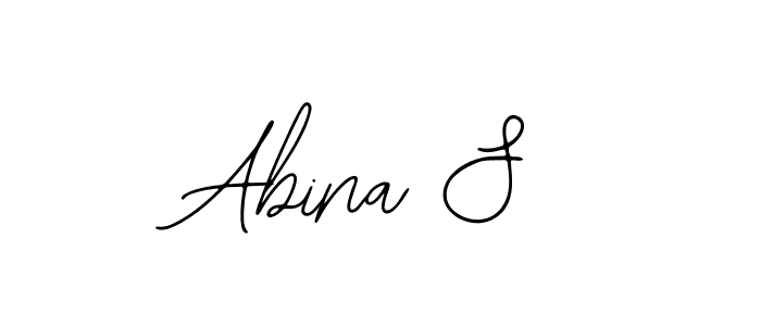 How to Draw Abina S signature style? Bearetta-2O07w is a latest design signature styles for name Abina S. Abina S signature style 12 images and pictures png