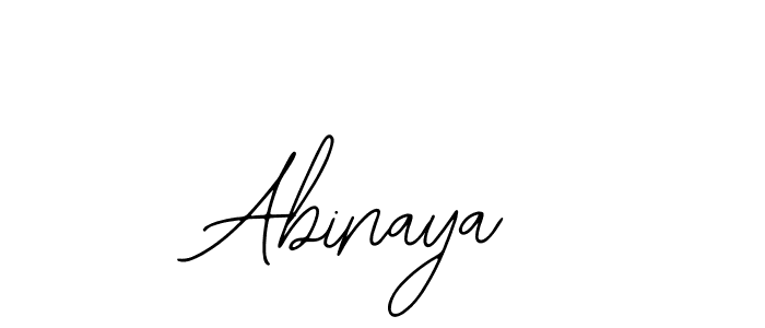 Design your own signature with our free online signature maker. With this signature software, you can create a handwritten (Bearetta-2O07w) signature for name Abinaya. Abinaya signature style 12 images and pictures png