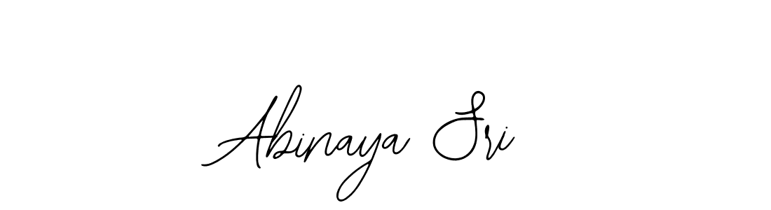 How to make Abinaya Sri signature? Bearetta-2O07w is a professional autograph style. Create handwritten signature for Abinaya Sri name. Abinaya Sri signature style 12 images and pictures png