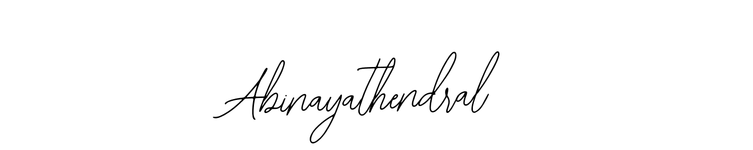 How to make Abinayathendral signature? Bearetta-2O07w is a professional autograph style. Create handwritten signature for Abinayathendral name. Abinayathendral signature style 12 images and pictures png