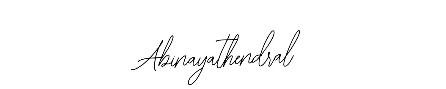 How to make Abinayathendral signature? Bearetta-2O07w is a professional autograph style. Create handwritten signature for Abinayathendral name. Abinayathendral signature style 12 images and pictures png