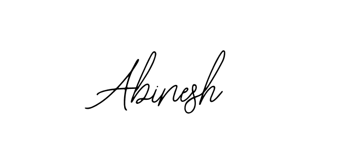 Use a signature maker to create a handwritten signature online. With this signature software, you can design (Bearetta-2O07w) your own signature for name Abinesh. Abinesh signature style 12 images and pictures png